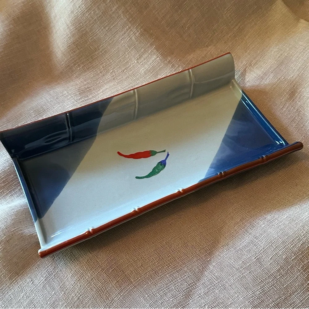 Royal Nobilta Ceramic Rectangle Serving Platter Sushi Plate